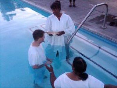 Baptism Justin Door of Hope Christian Fellowship